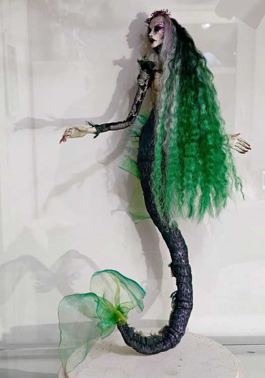 Syrena Mermaid art doll