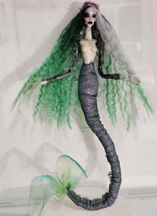 Syrena Mermaid art doll