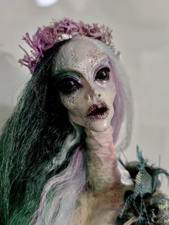 Syrena Mermaid art doll