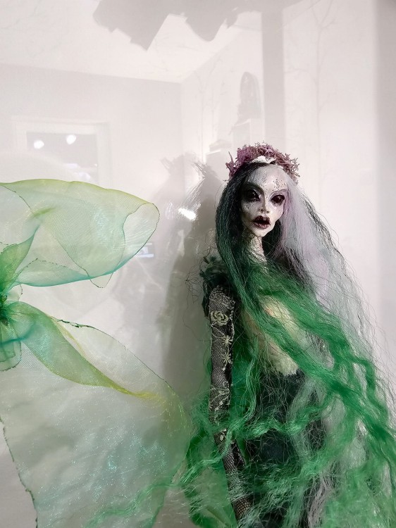 Syrena Mermaid art doll