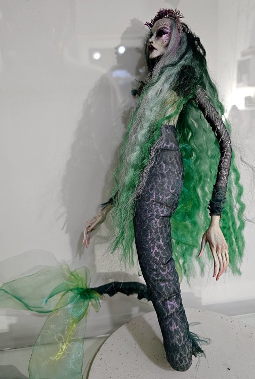 Syrena Mermaid art doll