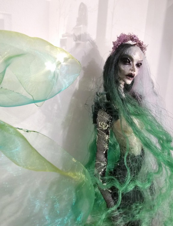 Syrena Mermaid art doll