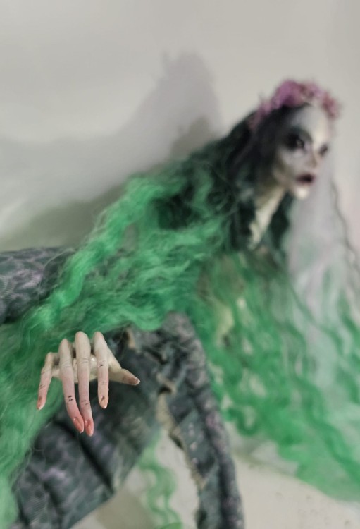 Syrena Mermaid art doll