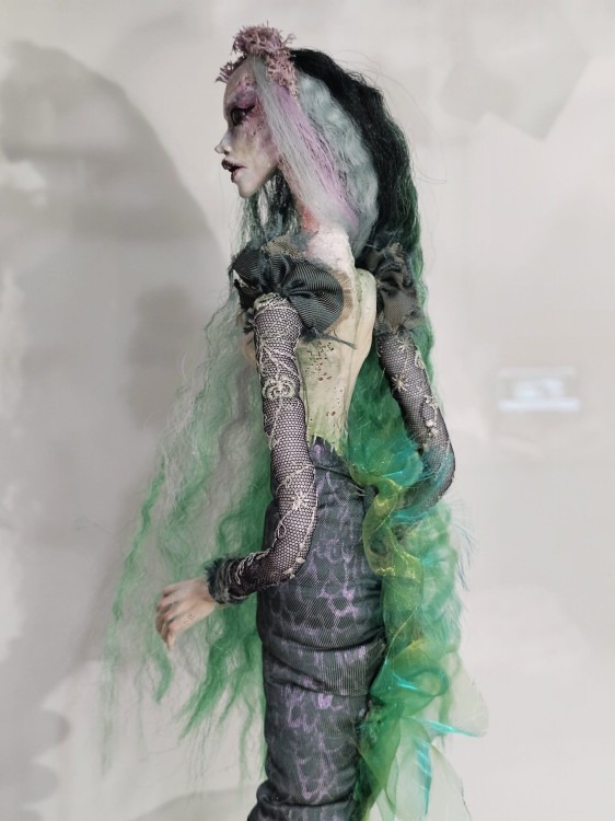 Syrena Mermaid art doll